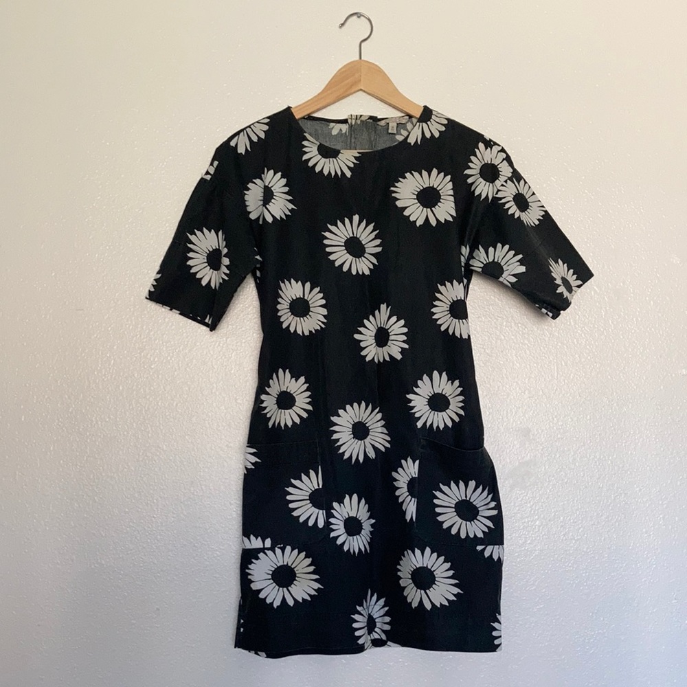 GAP XS COTTON DRESS WITH BELT